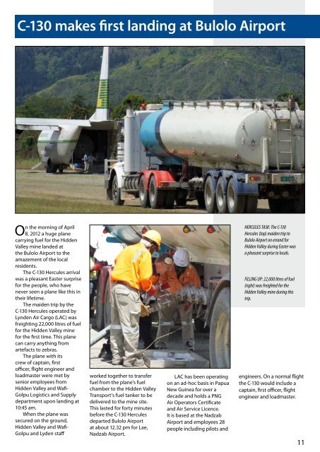 Swift Water Rescue Training, a PNG first - Morobe Mining Joint ...