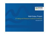 Wafi-Golpu Project - Morobe Mining Joint Venture