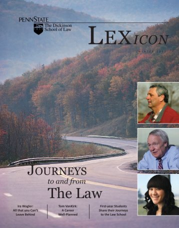 Winter 2013 issue - Penn State Law - Penn State University