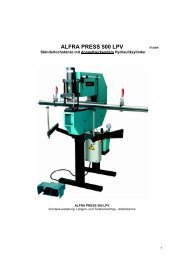 ALFRA PRESS 500 LPV - Hidra-Mix Kft