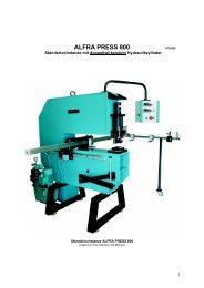 ALFRA PRESS 800 - Hidra-Mix Kft
