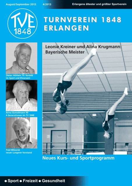 Vereinszeitung 4/2013 - TV 1848 Erlangen