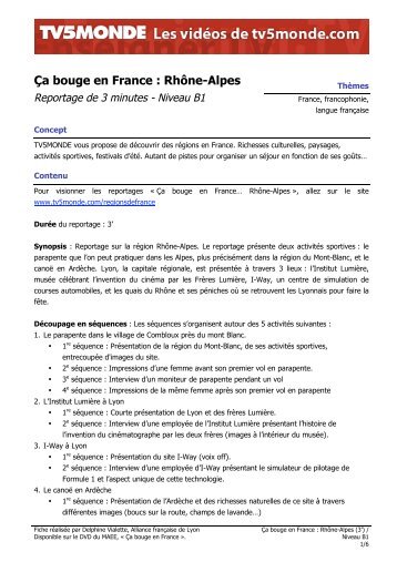 Fiche professeurPDF [ 187 Ko ] - TV5 Monde