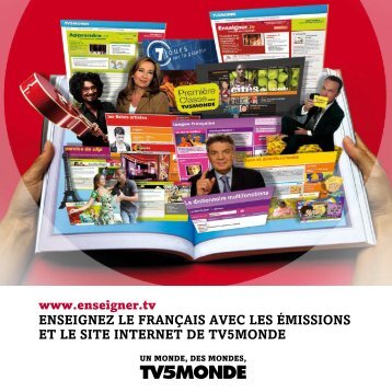 Pourquoi enseigner le franÃ§ais avec TV5MONDE