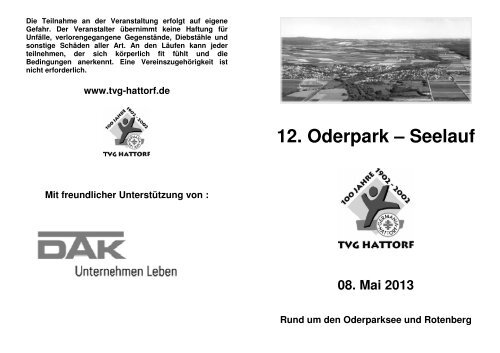 Oderpark-Seelauf_2013_Flyer - Bestellexemplar - TVG Hattorf