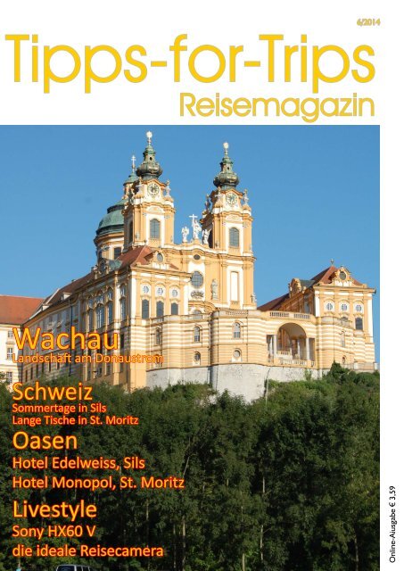 Tipps-for-Trips Reisemagazin 6.2014