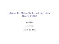 Chapter 13: Money, Banks, and the Federal Reserve System