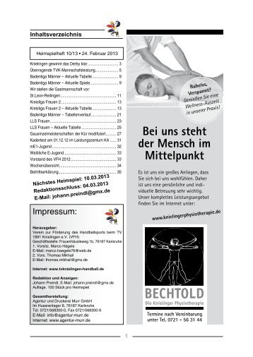 Spielheft_Leon/Reilingeen_komplett - TVK Knielingen Handball