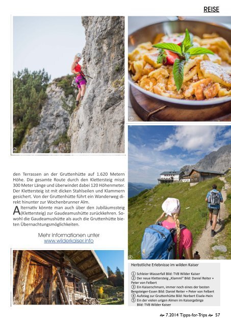 Tipps-for-Trips Reisemagazin 7.2014