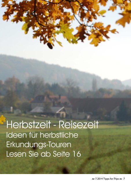 Tipps-for-Trips Reisemagazin 7.2014