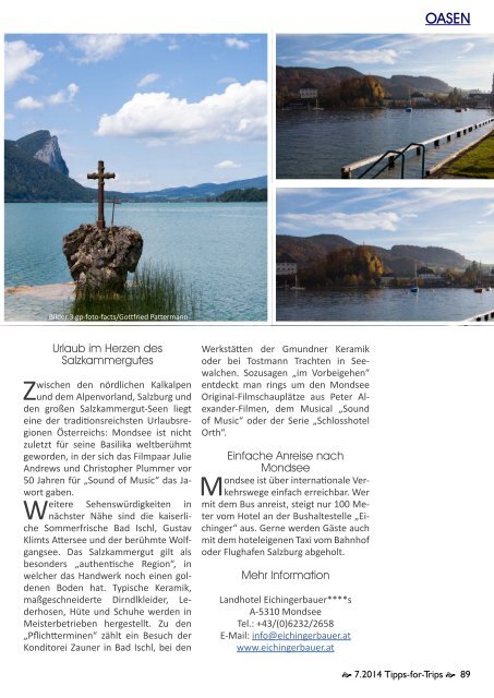 Tipps-for-Trips Reisemagazin 7.2014