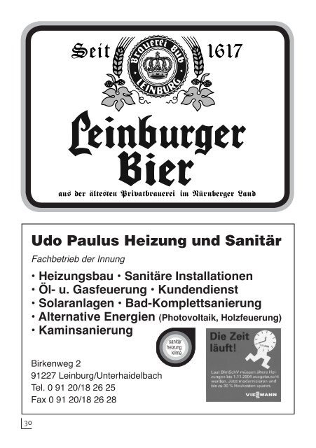 Journal Nr. 18 - TV Leinburg