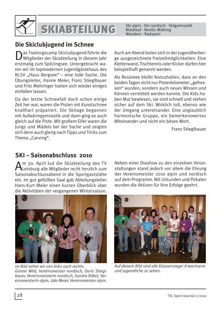 Journal Nr. 26 - TV Leinburg