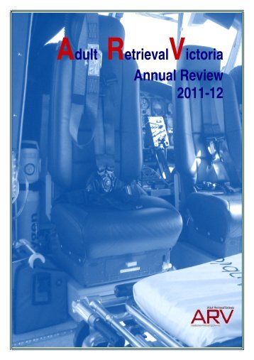 ARV Annual Review 11/12 - Ambulance Victoria