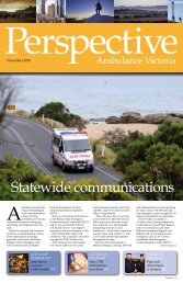 Statewide communications - Ambulance Victoria