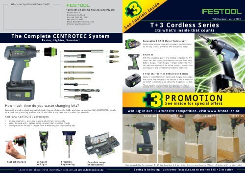 NZ 42796 Tooltechnic Brochure.indd - Festool Power Tools