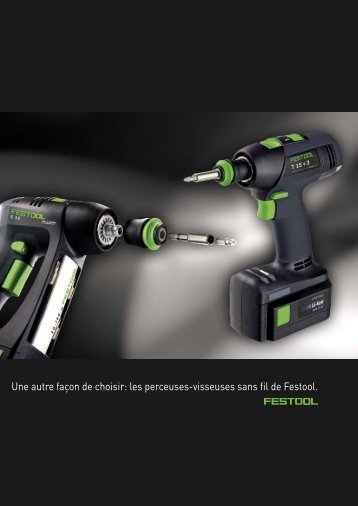 FESTOOL fr Perceuses-visseuses - ITS International Tools Service