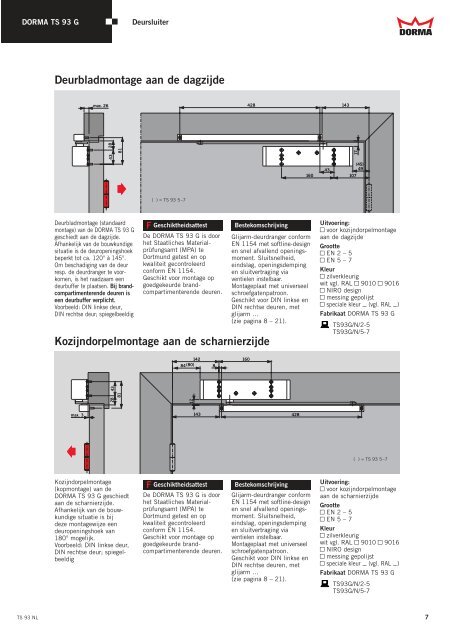 DORMA TS 93