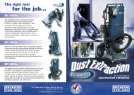 DUST CONTROL LEAFLET - Brandon Tool Hire