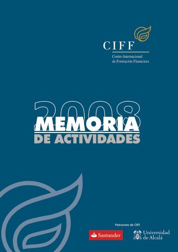 Memoria 2008 - Ciff