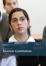 Finanzas Cuantitativas - Ciff