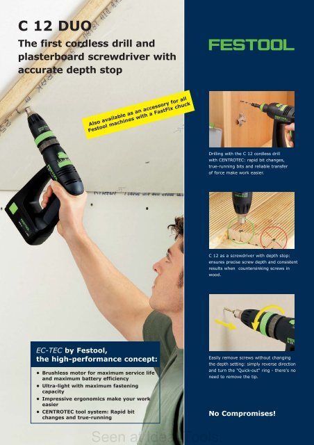 Festool c12 drill sale