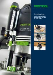 Festool OF 2200 brochure - Ideal Tools