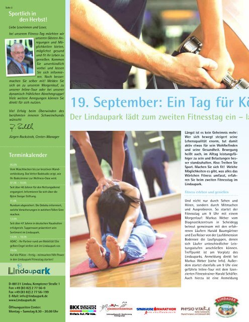 Auf zum Fitnesstag - ci-dialog.de