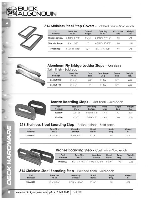 Buck Algonquin Catalog 2011 (pdf) - Jamestown Distributors