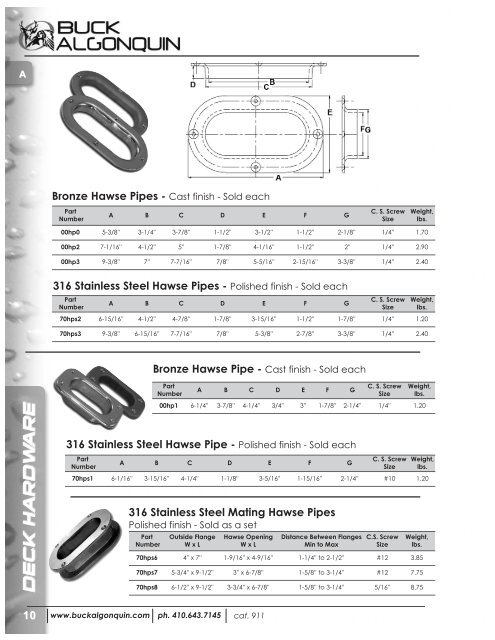 Buck Algonquin Catalog 2011 (pdf) - Jamestown Distributors