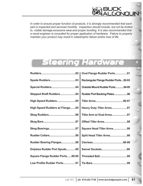 Buck Algonquin Catalog 2011 (pdf) - Jamestown Distributors