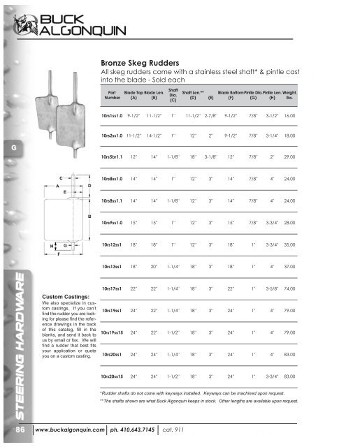 Buck Algonquin Catalog 2011 (pdf) - Jamestown Distributors