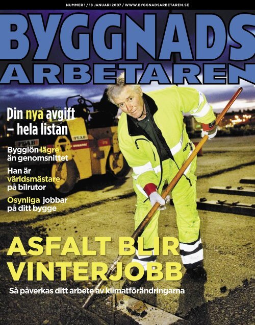 Nr 01 2007 - Byggnadsarbetaren