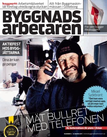Nr 4 2011 - Byggnadsarbetaren