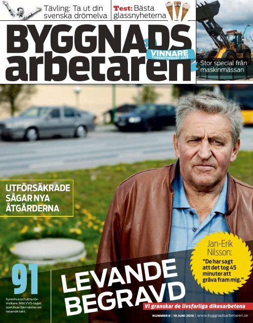 Nr 8 2010 - Byggnadsarbetaren