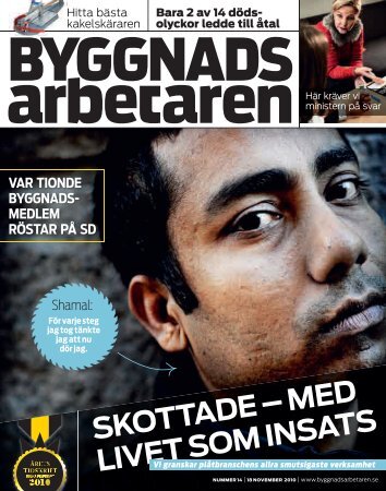 Nr 14 2010 - Byggnadsarbetaren