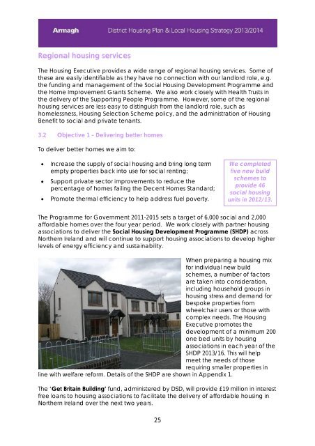Armagh - Northern Ireland Housing Executive
