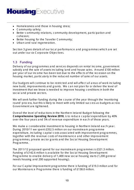 Limavady District Housing Plan 2011/12 - Northern Ireland Housing ...