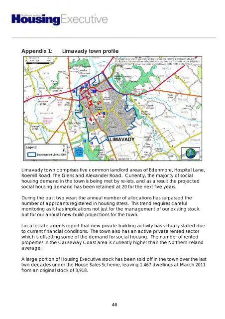 Limavady District Housing Plan 2011/12 - Northern Ireland Housing ...