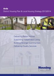 Ards District Housing Plan 2013 - Northern Ireland Housing Executive