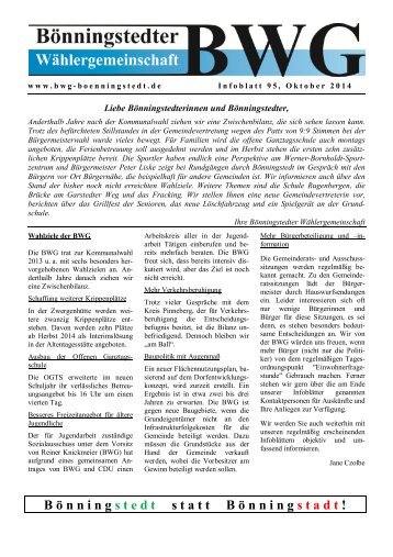 Infoblatt 95