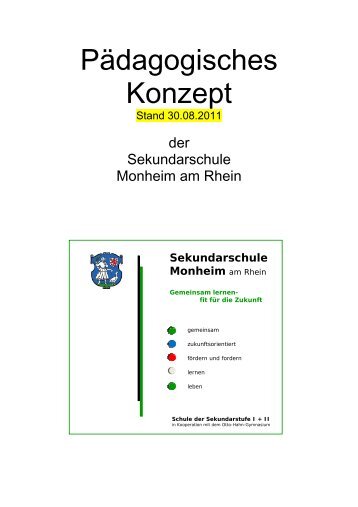 Konzept der Sekundarschule Monheim herunterladen (pdf ... - Peto