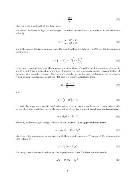 1 Introduction 2 The Haynes-Shockley Experiment