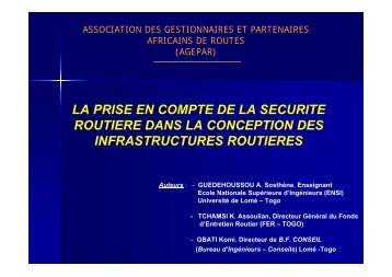 France - Association mondiale de la Route