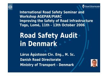 Road Safety Audit in Denmark