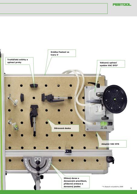 Multifunkční stůl MFT 3 - PK Festool