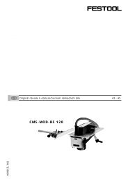 CMS-MOD-BS 120 - PK Festool