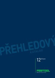 Přehledový kATAlog - PK Festool