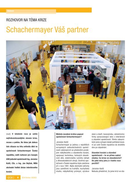NÂ°|3 2009 - Schachermayer spol. s ro