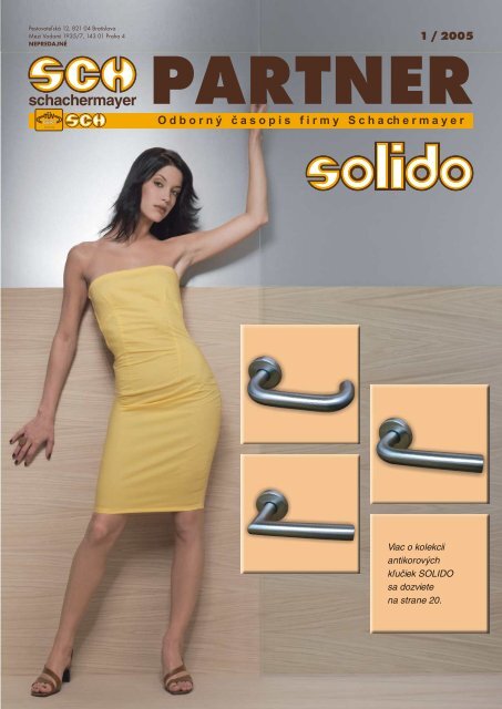NÂ°|1 2005 - Schachermayer spol. s ro